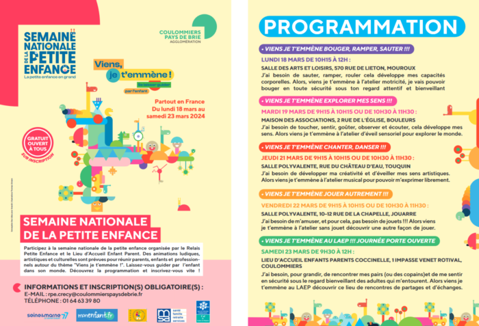 la Semaine Nationale de la Petite Enfance | Site de la Ville de Crécy