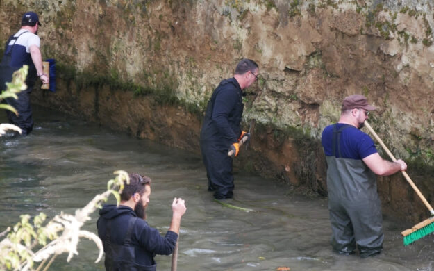 Mise en eaux basses : encore une semaine de travaux
